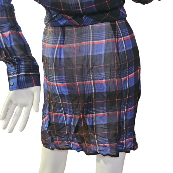 Lucky Brand Tie Shirt Dress Size S NWT - Picture 8 of 13